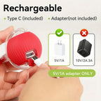 1/2 PCS Cat Interactive Ball Toy Automatic Rolling Ball Faux Tail Rechargeable Smart Pet Electric Toy Pet Toy Imitate Mouse