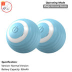 1/2 PCS Cat Interactive Ball Toy Automatic Rolling Ball Faux Tail Rechargeable Smart Pet Electric Toy Pet Toy Imitate Mouse